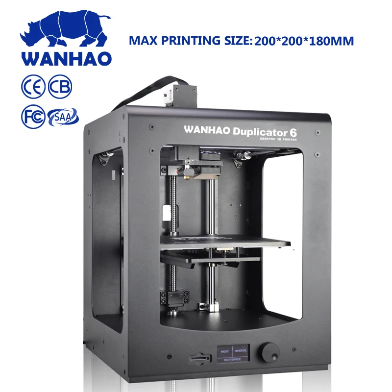 Китайский топ продаж 3D-принтер Wanhao D6 PLUS для домашнего использования промышленный