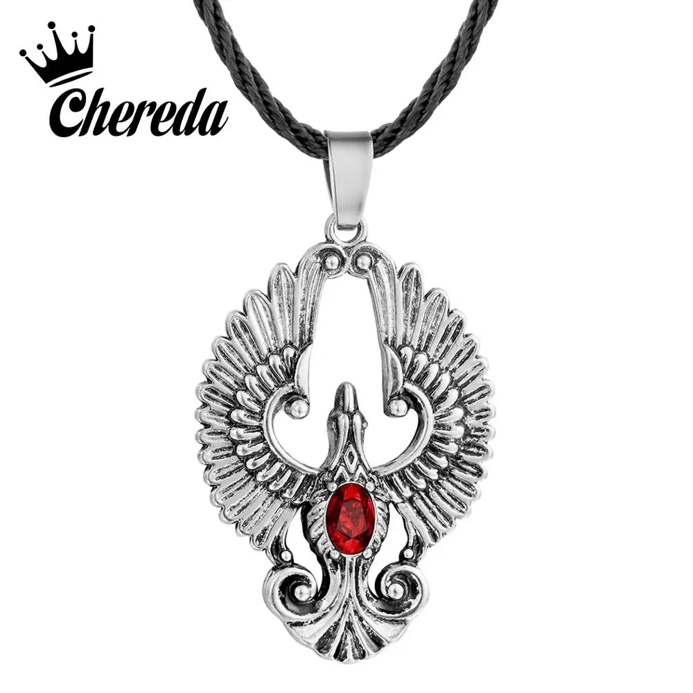Chereda феникс птица кулон для мужчин Красивые Романтические животные мужские