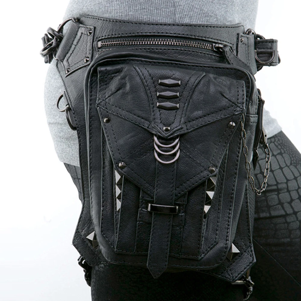 Мотоциклетная сумка в стиле стимпанк мотоциклетный рюкзак велосипедная на плечо