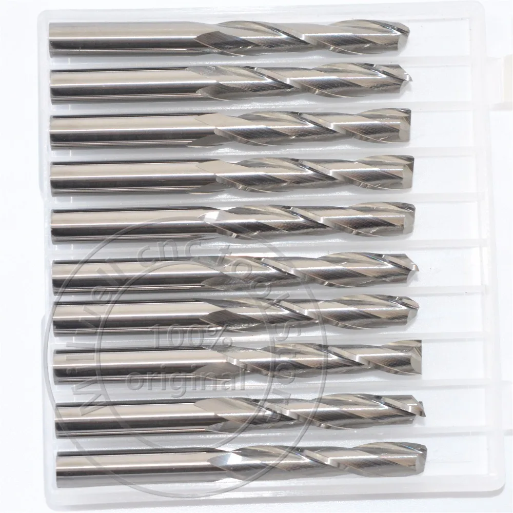 Концевая фреза класса А с 2 канавками фрезерный станок ЧПУ твердосплавная ПВХ МДФ