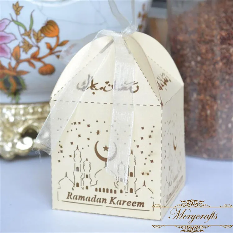 Бумажные коробки для сувениров с изображением мусульманского замка|box box|box favorbox d