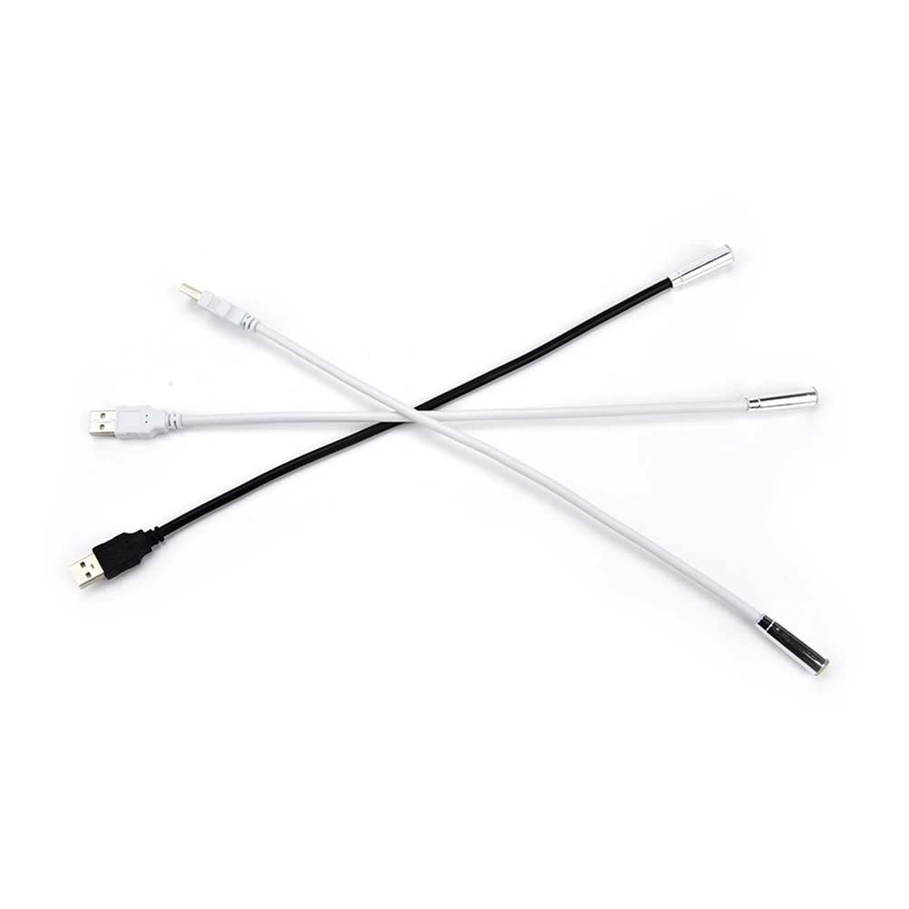 Миниатюрная Светодиодная гибкая лампа с USB для чтения книг ноутбуков ПК