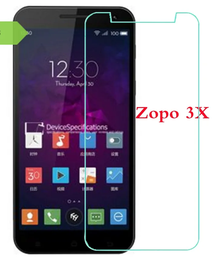 Закаленное стекло для Zopo Speed 7 Plus 3X ZP999 Pro ZP998 ZP3X Чехлы Защитная пленка