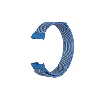 YUEDAER Магнитная нейлоновая петля для Fitbit Charge 3 ремешок спортивный сменный браслет наручных часов для Fitbit Charge3 Магнитный Браслет Ремни - Цвет: light blue