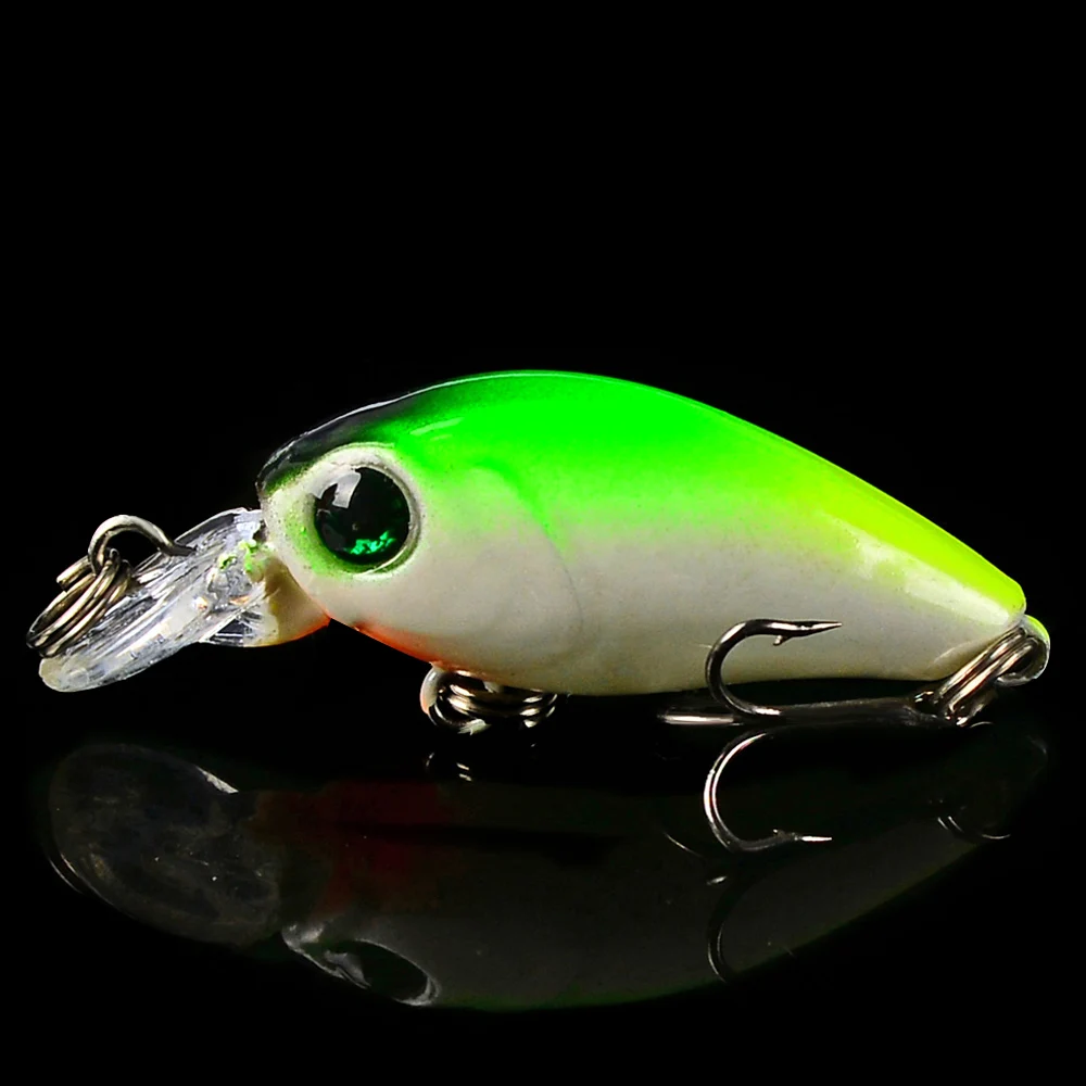 Рыболовные приманки Sunlure 1 шт. кренк 4 5 см 77 дюйма 6 цветов рыболовные снасти 0 14