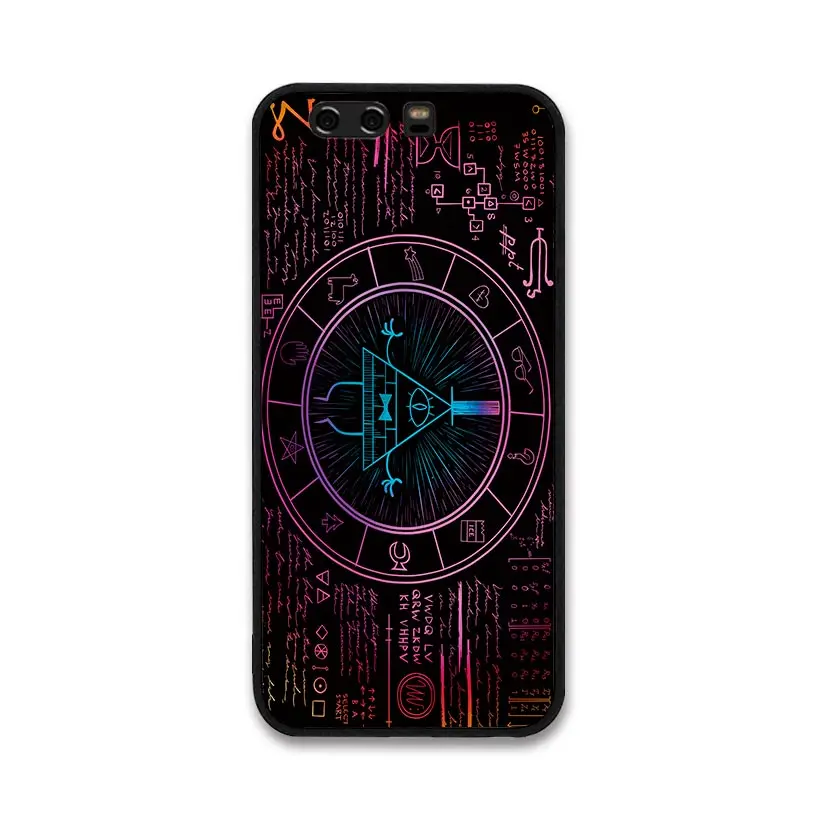 Cute Gravity Falls Bill Cipher shell For HUAWEI P10 lite P20 P30 nova 2 PLUS mate 8 9 10 20 Natural Truth Cases | Мобильные телефоны