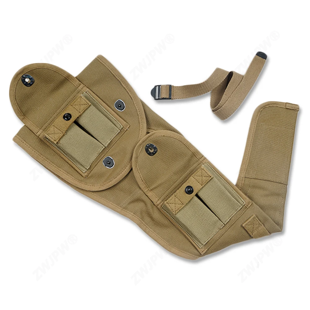 Repro WWII США армейский М1 карбамид парашютный парусиновый чехол для скачка Mag Чехол