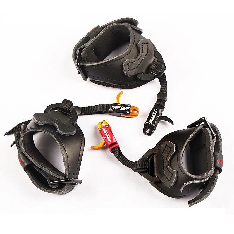 3 цвета из лука релиз металлическая кожанная для сохранения силы стрельбы