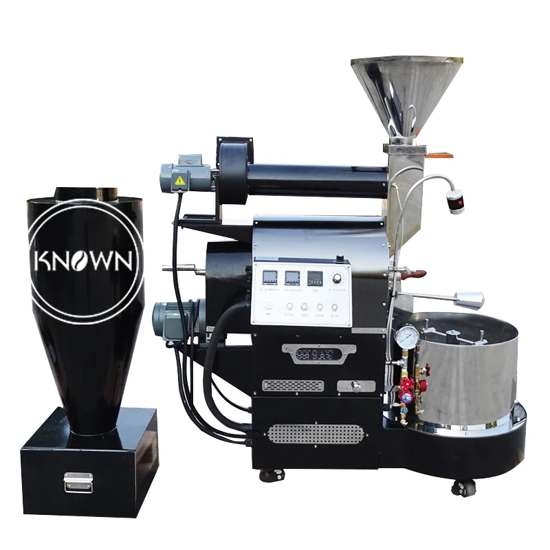 2 кг электрическая и газовая домашняя небольшая машина для обжарки кофейных
