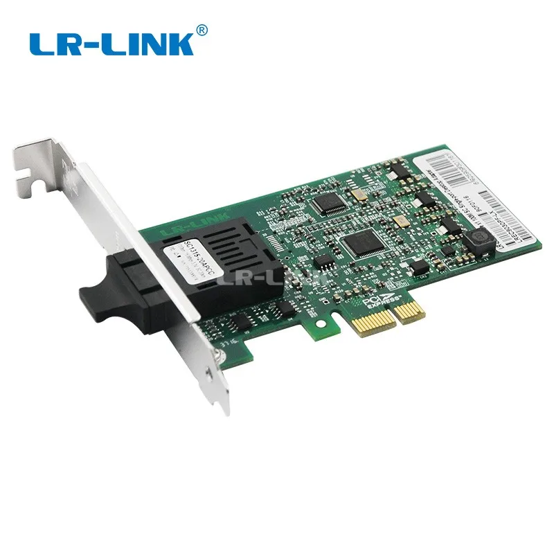 Оптоволоконный адаптер локальной сети LR LINK 9030PF LX 100 Мб Nic 100FX pci express x1 сетевая карта