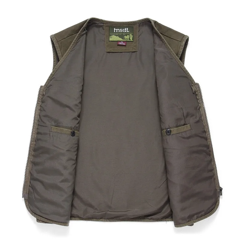 Новый летний мужской жилет для фотографа с несколькими карманами дешевые жилеты