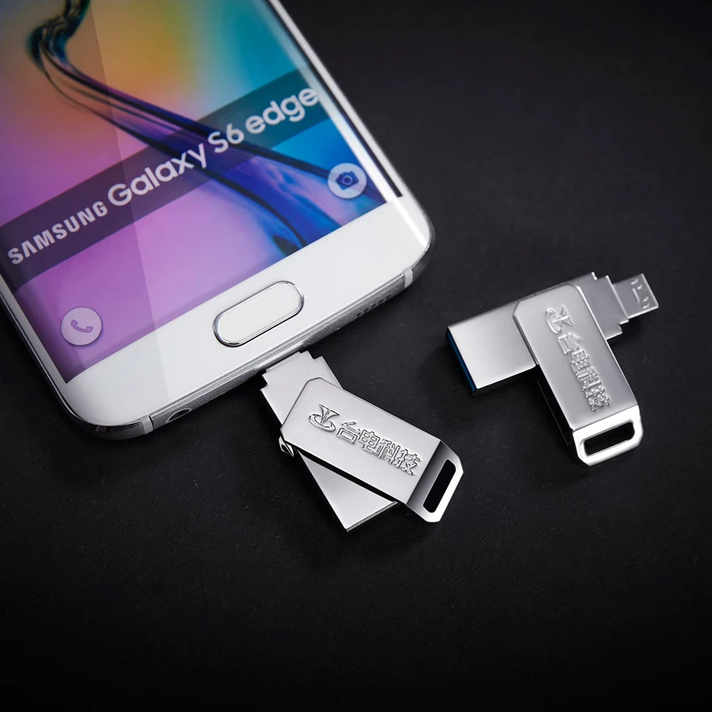 Высокая скорость Teclast двойной разъем OTG 32 ГБ USB флэш накопитель для телефона Android