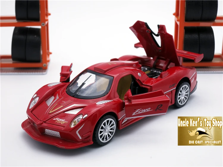 Модель Pagani Zonda металлический автомобиль подарок для детей литые игрушки с