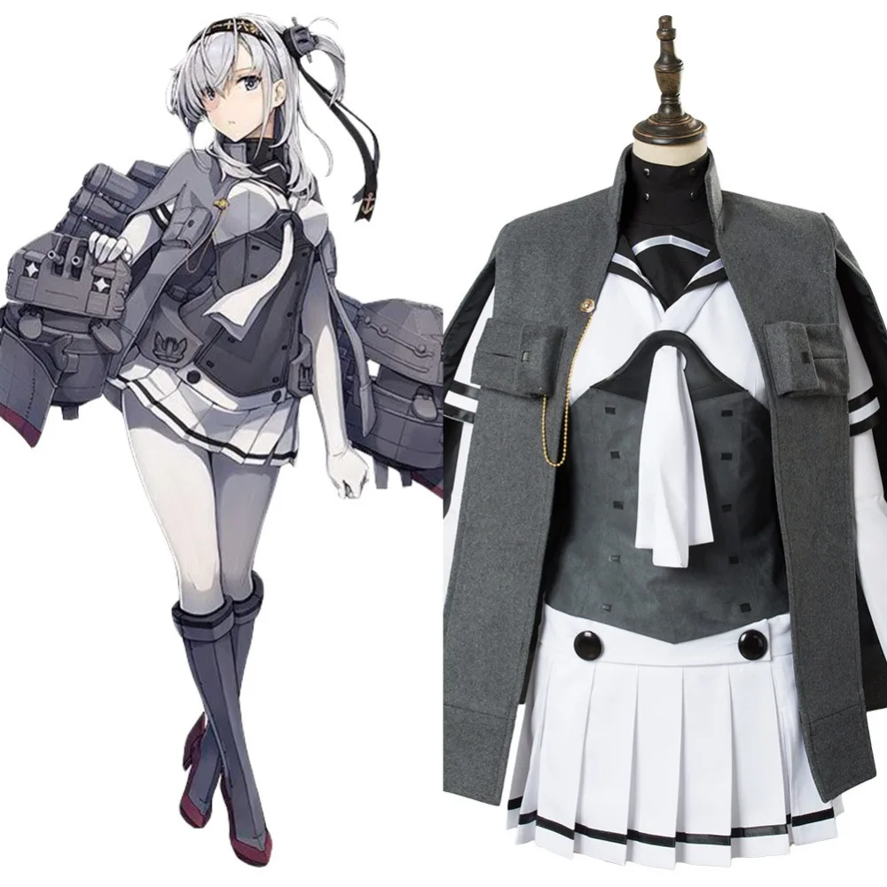 

Kantai Collection Cosplay Suzutsuki Cosplay Costume Dress Outfit Full Suit For Adult Women Halloween Carnival Cosplay Costume