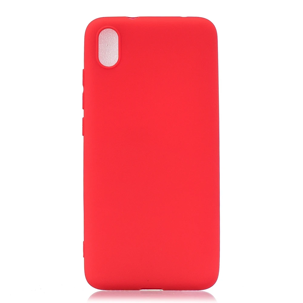Redmi 7A Phone Case for Xiaomi Fashion Solid Color Silicone Soft Cover Etui K20 Pro Funda |