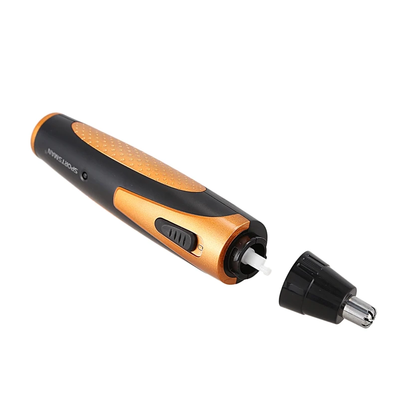 

SPORTSMAN 4in1 USB Rechargeable waterproof Nose Sideburn Eyebrow Beard Ear Hair Trimmer Remove the protective cover, place
