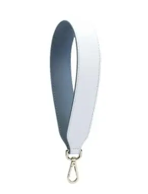 White-blue IMIDO 63 см PU кожаная сумка поясная сумка короткий ремень широкая сумка через плечо с ремешком Замена ремня аксессуары части DIY STP146 - Цвет: White-blue