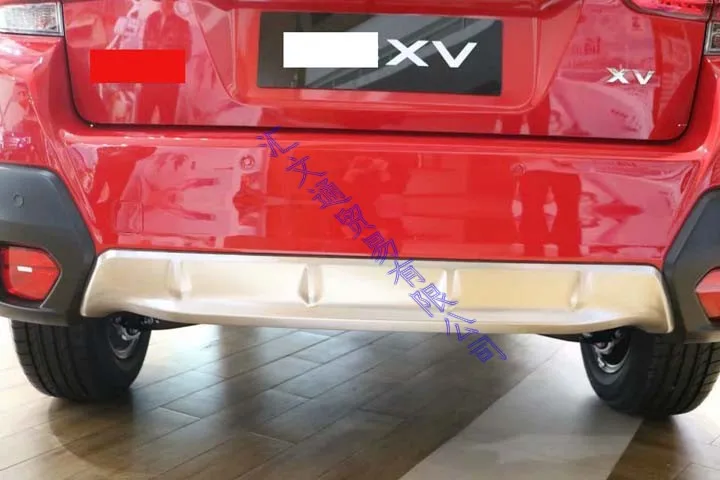 Для Subaru XV нержавеющая сталь передний и задний бампер противоскользящая защитная пластина