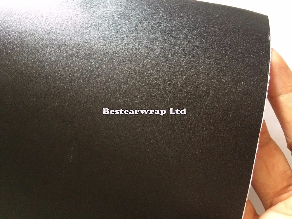Матовая черная Автомобильная виниловая наклейка покрытие для