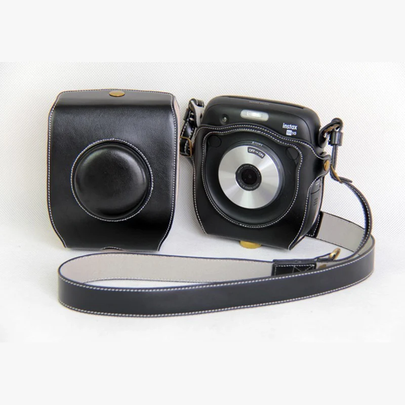 Чехол из искусственной кожи чехол для камеры защитный Instax SQ10 SQ 10 SQ-10 Polaroid с