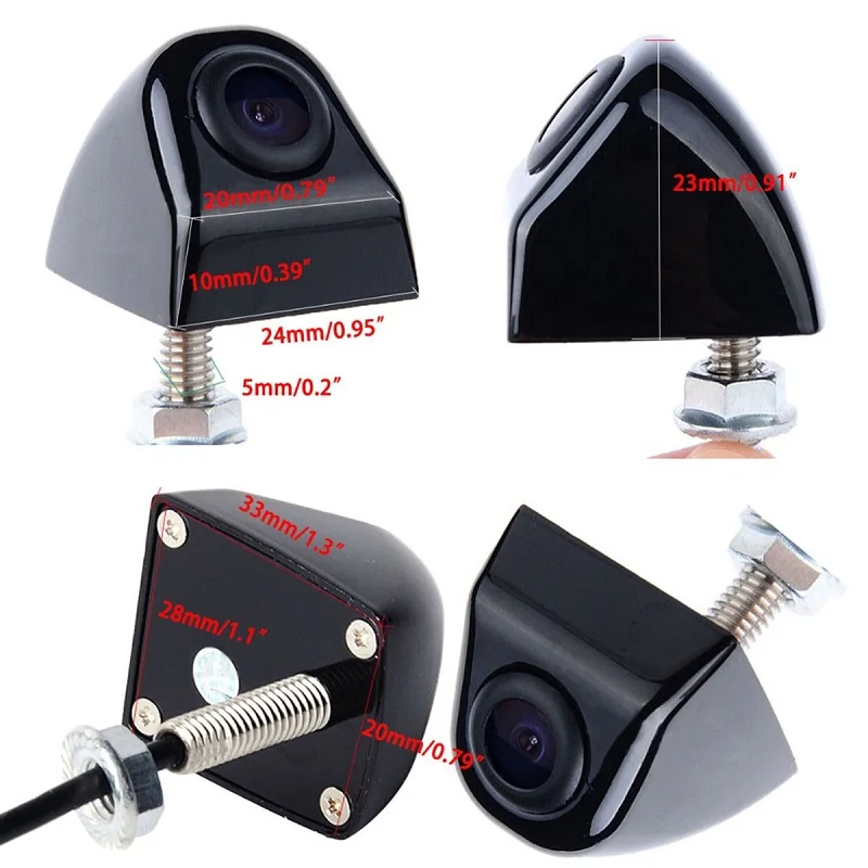 Waterproof 12V Car Rear View Camera Auto Rearview CMOS Mini Parking Reverse Cameras Vehicle Backup | Автомобили и мотоциклы