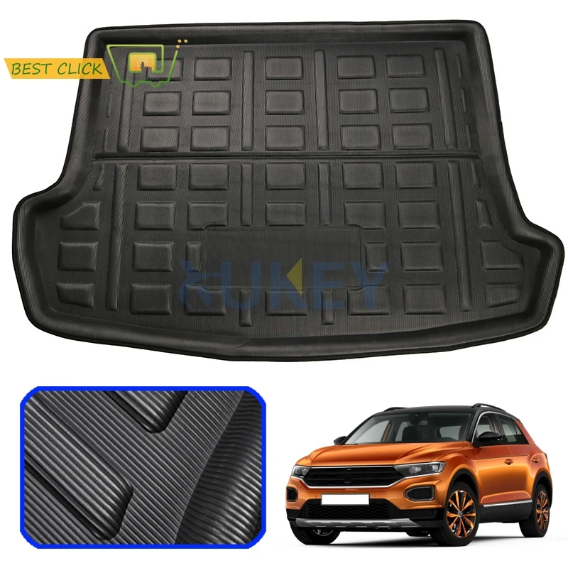 Для VW T Roc ROC TRoc 2017 2018 2019 верхняя подкладка для багажника коврик напольный ковер