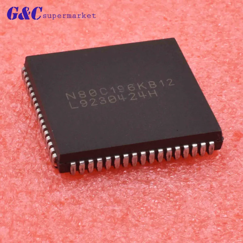 1/5 шт N80C196KB12 PLCC-68 коммерческий/Экспресс CHMOS микроконтроллер | Электронные