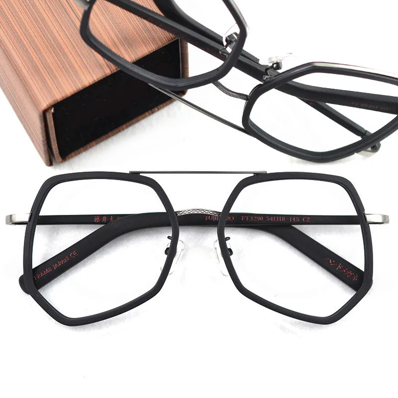 Posesion Vintage Irregularity Square Acetate Men Optical Eyeglasses Frames Handmade Clean Lens Women Large Eyewear Full Frame | Аксессуары
