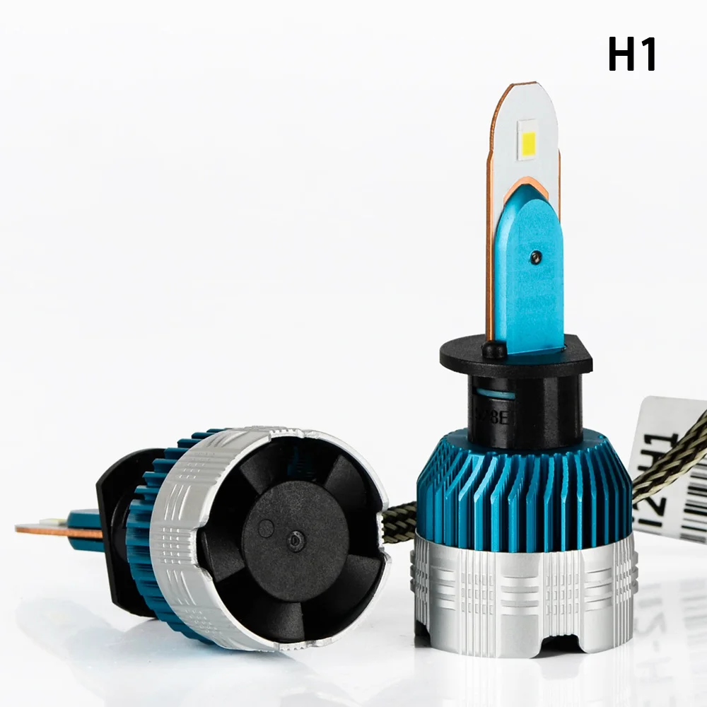 Мини H11 LED H1 H4 H3 HB4 H8 HB3 H27 9005 9006 H7 светодиодный головной светильник 60 Вт 6000LM