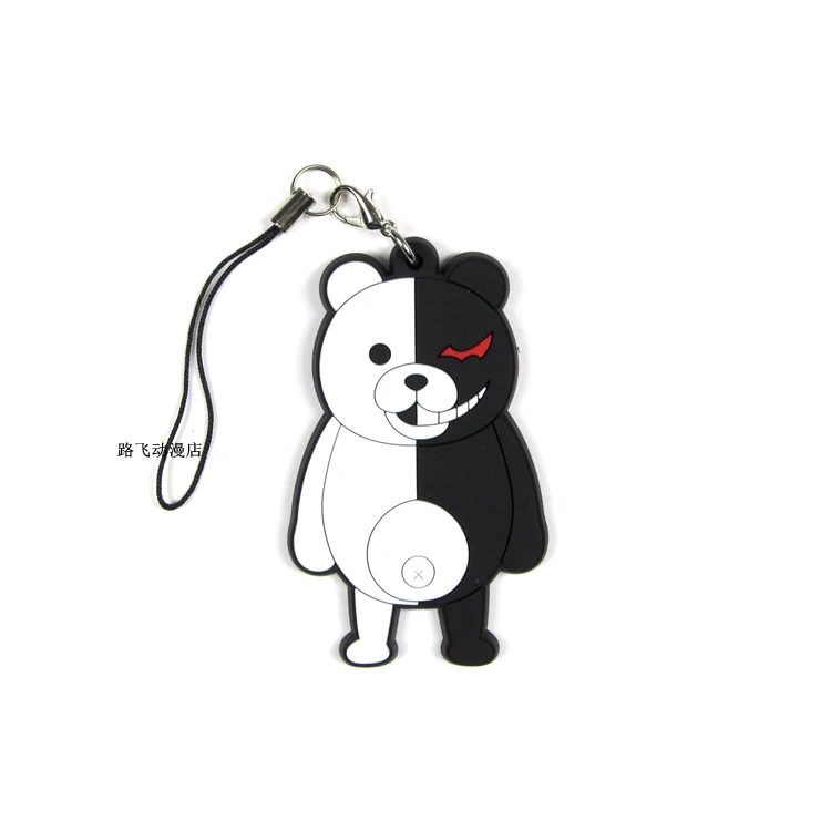 Danganronpa: Trigger Happy Havoc Monokuma Naegi Makoto Kirigiri Kyouko экшн фигурка аниме модель резиновый