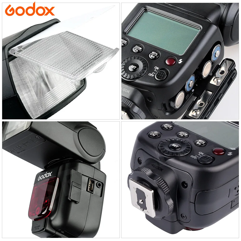 

3X Godox TT600 TT600S Master Slave HSS Camera Flash Speedlite With X1T-C/N/S/F/O Flash Trigger for Canon Nikon Sony Fuji camera
