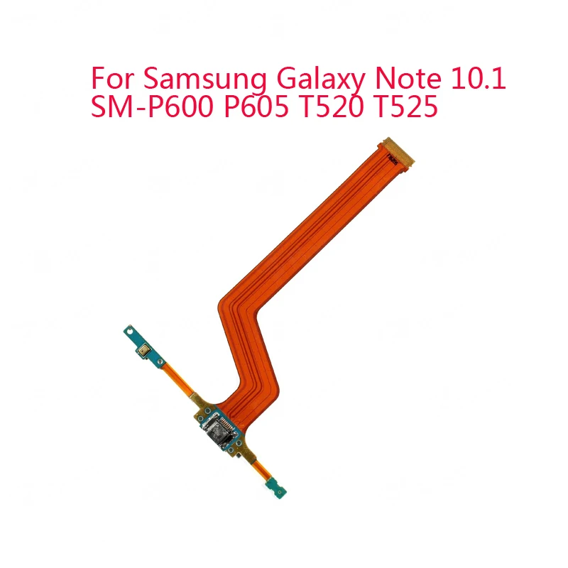 Для Samsung Galaxy Note 10 1 SM-P600 P605 T520 T525 Usb-плата 100% новинка USB-разъем зарядная плата гибкий