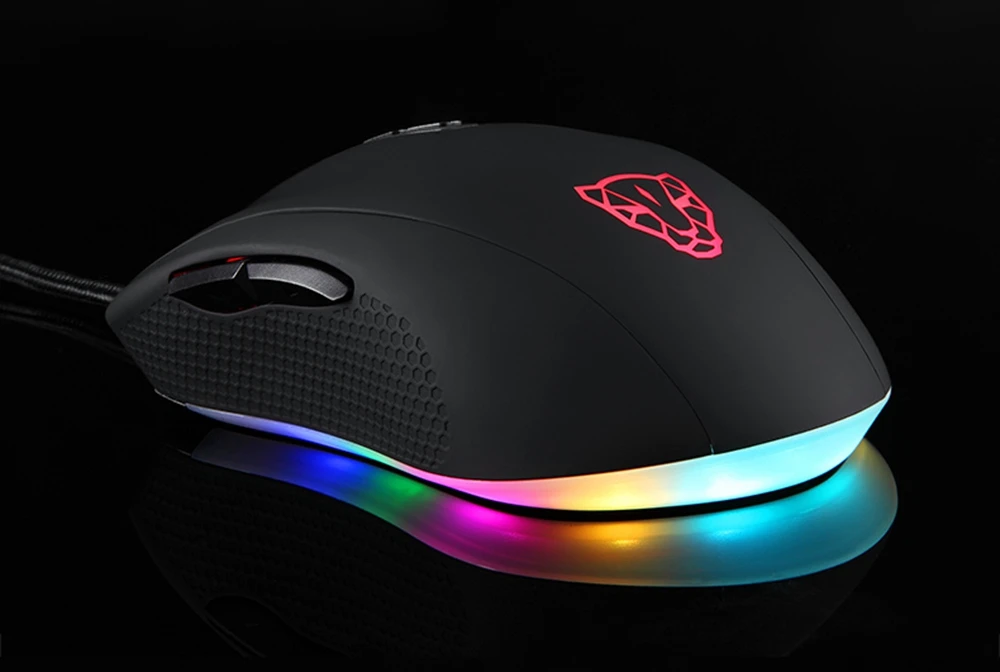 Новое поступление Motospeed V60 5000 dpi Проводная игровая мышь 7 клавиш Сверхбыстрая Pmw3325 Высокоточный оптический двигатель 100 дюймов/с