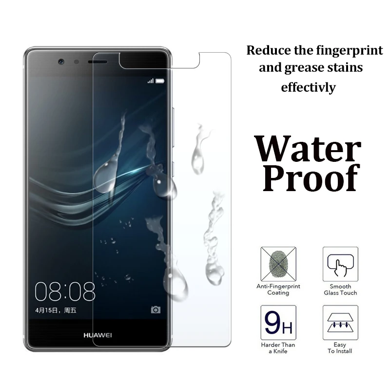 Закаленное стекло для huawei p9 lite armor hawei p 9 plus защитная пленка экрана huaweii легкая