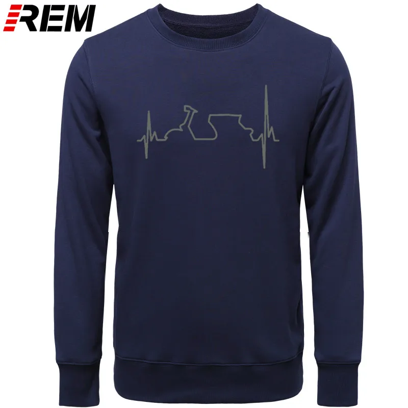 NAVY GRAY Худи rem из хлопка, забавные мужские топы в стиле Харадзюку в стиле хип-хоп, уличная одежда в стиле Харадзюку, фитнес-Толстовки, Толстовки - Цвет: NAVY GRAY