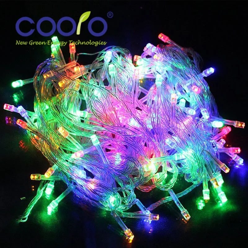 

LED String Holiday Light Christmas Lights 110V/220V 10m/100LEDs With 8 Modes for Holiday/Party/Decoration,Free shipping
