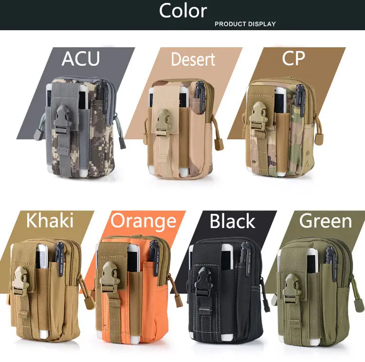 Компактная сумка для повседневного использования MOLLE гаджета высокого качества