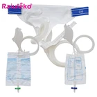 Набор для сбора мочи для пожилых мужчин, Воздухопроницаемый мочеприемник для мочи, недержание мочи, регулируемый размер