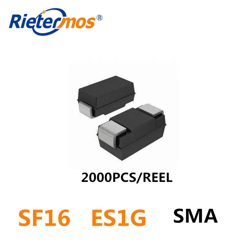 

2000 шт. ES1G SF16 ES2J SMA DO214AC