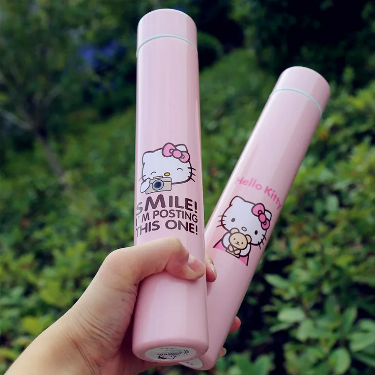 Рисунок Hello Kitty Горячие Термокружка дома Кухня вакуумной присоской