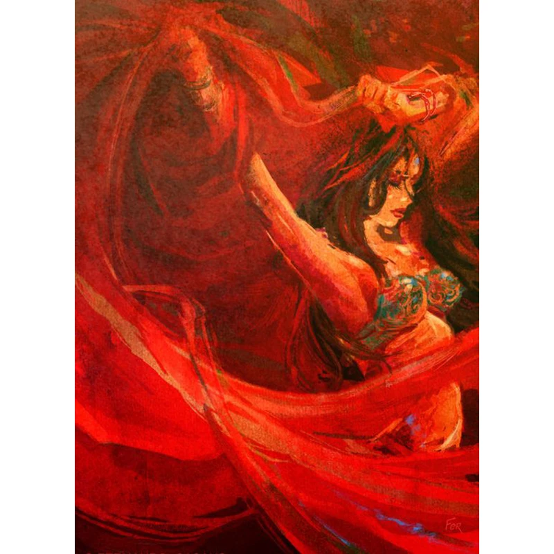 

New Arrival Hand Painted Indian Woman Decorative Wall Paintings Images