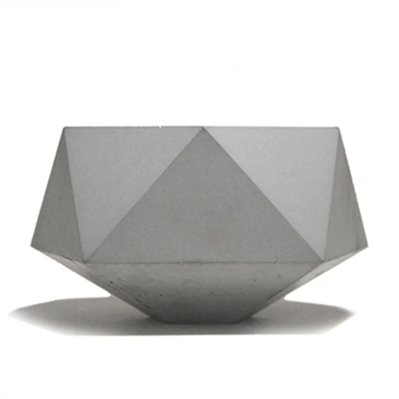 Форма для геометрических цветочных горшков силиконовые формы домашнего