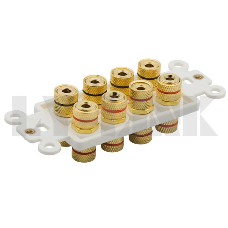 Колонка с 8 портами звуковая коробка бананом настенная пластина свободный