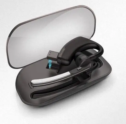 OGV bluetooth наушники, беспроводная гарнитура, перезаряжаемая коробка, hifi наушники в ухо, для xiaomi iphone huawei V8 voyager PLUS, наушники - Цвет: Серебристый