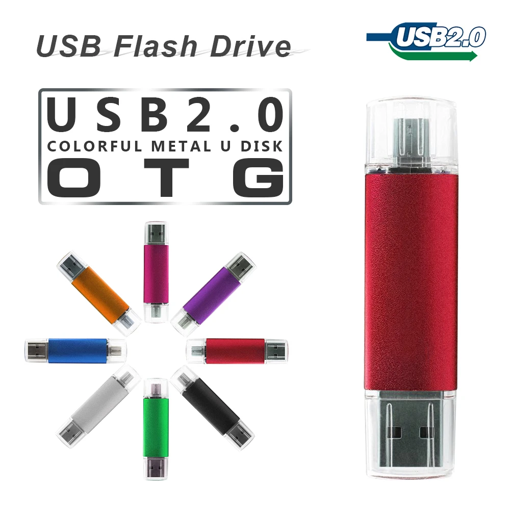 Флеш накопитель USB 2 0 для смартфонов планшетов ПК 64 ГБ 32 16 8 4 Гб|pen drive otg 32gb|pen otg4gb usb |