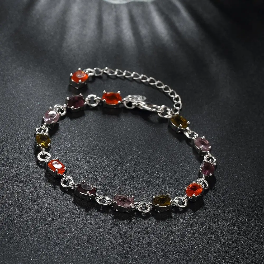 H258 Оптовая Продажа Модные с серебряным покрытием jewelry браслет-цепочка Шарм