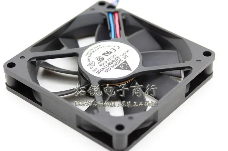 Чехол для компьютера delta 8015 AFB0812VHB 8 см 80x80x15 мм 80 8*8*1 5 12 В 0 30 А Вентилятор охлаждения