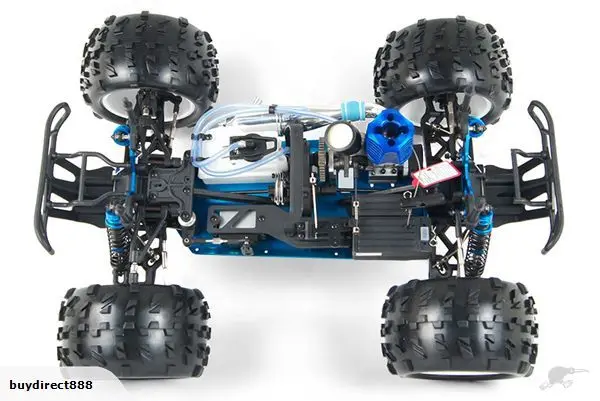 Абсолютно Новый HSP 94762 1/8 2 4 ГГц нитровая сила 4WD внедорожный RC Внедорожник Monster RTR |