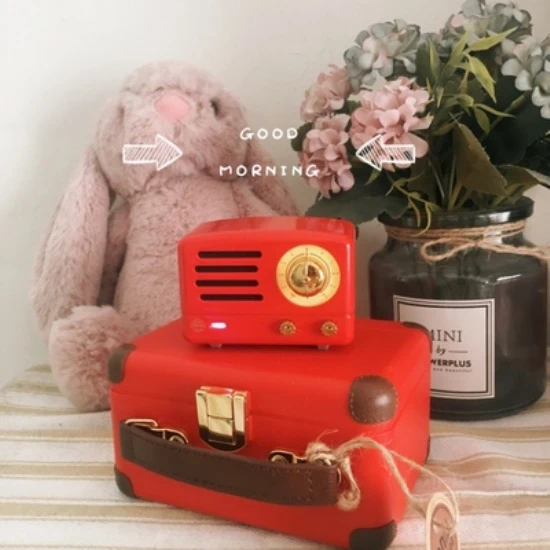 Новая Bluetooth Колонка MAO KING the Little Prince Tesslor хиппи красный Мини Беспроводная