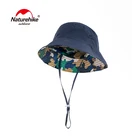 Naturehike SUPPLEX солнцезащитный козырек Рыбацкая шляпа Ультралегкая Складная летняя быстросохнущая Панама охотничья походная рыболовная шляпа NH18H008-T